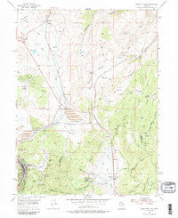 Park City East Utah Historical topographic map, 1:24000 scale, 7.5 X 7.5 Minute, Year 1955