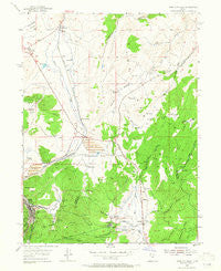Park City East Utah Historical topographic map, 1:24000 scale, 7.5 X 7.5 Minute, Year 1955