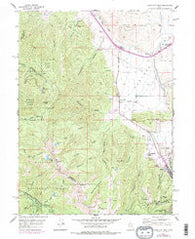 Park City West Utah Historical topographic map, 1:24000 scale, 7.5 X 7.5 Minute, Year 1955