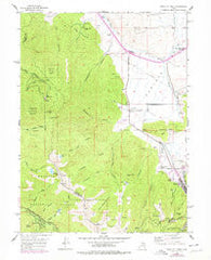 Park City West Utah Historical topographic map, 1:24000 scale, 7.5 X 7.5 Minute, Year 1955