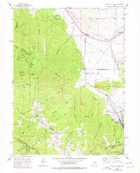 Park City West Utah Historical topographic map, 1:24000 scale, 7.5 X 7.5 Minute, Year 1955