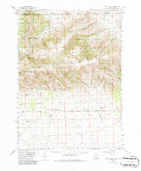 Park Valley Utah Historical topographic map, 1:62500 scale, 15 X 15 Minute, Year 1959