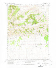 Park Valley Utah Historical topographic map, 1:62500 scale, 15 X 15 Minute, Year 1959
