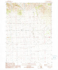 Park Valley Utah Historical topographic map, 1:24000 scale, 7.5 X 7.5 Minute, Year 1990
