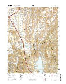 Park City East Utah Current topographic map, 1:24000 scale, 7.5 X 7.5 Minute, Year 2014