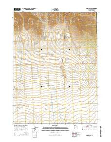 Park Valley Utah Current topographic map, 1:24000 scale, 7.5 X 7.5 Minute, Year 2014