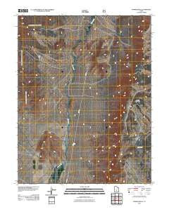 Parker Knoll Utah Historical topographic map, 1:24000 scale, 7.5 X 7.5 Minute, Year 2011