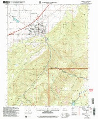 Parowan Utah Historical topographic map, 1:24000 scale, 7.5 X 7.5 Minute, Year 2002