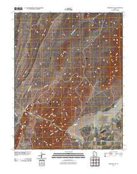Parowan Gap Utah Historical topographic map, 1:24000 scale, 7.5 X 7.5 Minute, Year 2011