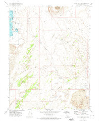Pavant Butte South Utah Historical topographic map, 1:24000 scale, 7.5 X 7.5 Minute, Year 1971