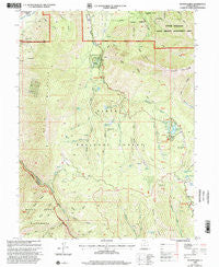Payson Lakes Utah Historical topographic map, 1:24000 scale, 7.5 X 7.5 Minute, Year 1998