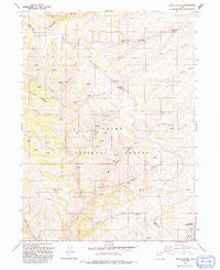 Peck Canyon Utah Historical topographic map, 1:24000 scale, 7.5 X 7.5 Minute, Year 1991