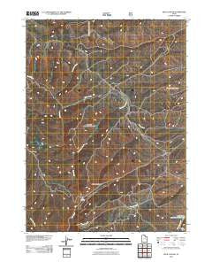 Peck Canyon Utah Historical topographic map, 1:24000 scale, 7.5 X 7.5 Minute, Year 2011