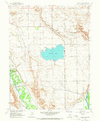 Pelican Lake Utah Historical topographic map, 1:24000 scale, 7.5 X 7.5 Minute, Year 1964