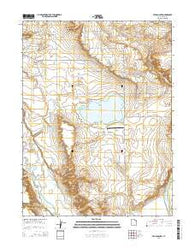 Pelican Lake Utah Current topographic map, 1:24000 scale, 7.5 X 7.5 Minute, Year 2014