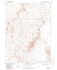 Peplin Flats Utah Historical topographic map, 1:24000 scale, 7.5 X 7.5 Minute, Year 1969