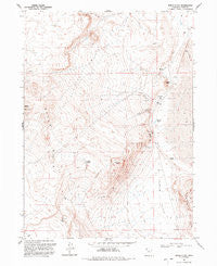 Peplin Flats Utah Historical topographic map, 1:24000 scale, 7.5 X 7.5 Minute, Year 1991