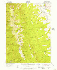 Peterson Utah Historical topographic map, 1:24000 scale, 7.5 X 7.5 Minute, Year 1955
