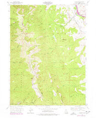 Peterson Utah Historical topographic map, 1:24000 scale, 7.5 X 7.5 Minute, Year 1955