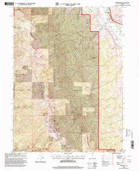 Peterson Utah Historical topographic map, 1:24000 scale, 7.5 X 7.5 Minute, Year 1998