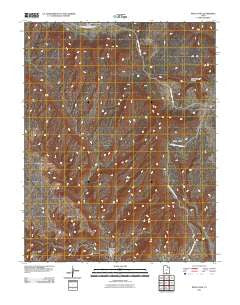 Petes Cove Utah Historical topographic map, 1:24000 scale, 7.5 X 7.5 Minute, Year 2011