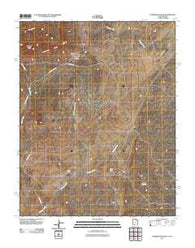 Petrified Hollow Utah Historical topographic map, 1:24000 scale, 7.5 X 7.5 Minute, Year 2011