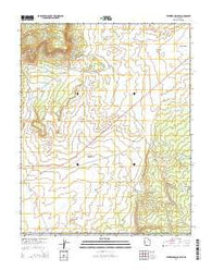 Petrified Hollow Utah Current topographic map, 1:24000 scale, 7.5 X 7.5 Minute, Year 2014