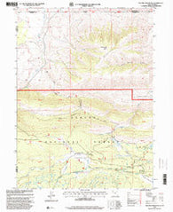 Phil Pico Mountain Utah Historical topographic map, 1:24000 scale, 7.5 X 7.5 Minute, Year 1996