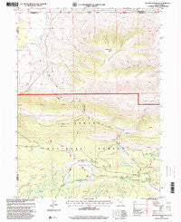 Phil Pico Mountain Utah Historical topographic map, 1:24000 scale, 7.5 X 7.5 Minute, Year 1996