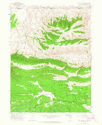 Phil Pico Mtn Utah Historical topographic map, 1:24000 scale, 7.5 X 7.5 Minute, Year 1963
