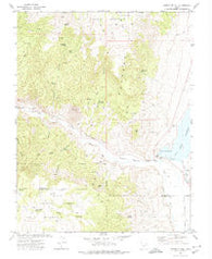 Phonolite Hill Utah Historical topographic map, 1:24000 scale, 7.5 X 7.5 Minute, Year 1971
