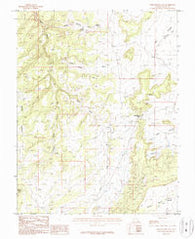 Photograph Gap Utah Historical topographic map, 1:24000 scale, 7.5 X 7.5 Minute, Year 1987