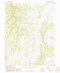 Photograph Gap Utah Historical topographic map, 1:24000 scale, 7.5 X 7.5 Minute, Year 1987