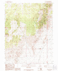 Picacho Peak Utah Historical topographic map, 1:24000 scale, 7.5 X 7.5 Minute, Year 1989