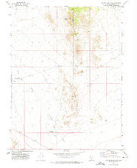 Picture Rock Hills Utah Historical topographic map, 1:24000 scale, 7.5 X 7.5 Minute, Year 1971