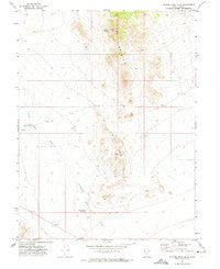 Picture Rock Hills Utah Historical topographic map, 1:24000 scale, 7.5 X 7.5 Minute, Year 1971