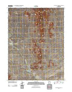 Picture Rock Hills Utah Historical topographic map, 1:24000 scale, 7.5 X 7.5 Minute, Year 2010