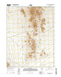 Picture Rock Hills Utah Current topographic map, 1:24000 scale, 7.5 X 7.5 Minute, Year 2014