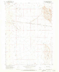 Pigeon Mountain Utah Historical topographic map, 1:24000 scale, 7.5 X 7.5 Minute, Year 1967