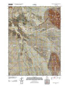 Pigeon Mountain Utah Historical topographic map, 1:24000 scale, 7.5 X 7.5 Minute, Year 2011