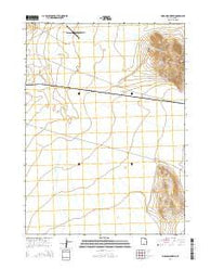 Pigeon Mountain Utah Current topographic map, 1:24000 scale, 7.5 X 7.5 Minute, Year 2014