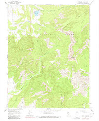 Pine Lake Utah Historical topographic map, 1:24000 scale, 7.5 X 7.5 Minute, Year 1964