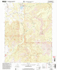 Pine Lake Utah Historical topographic map, 1:24000 scale, 7.5 X 7.5 Minute, Year 2002