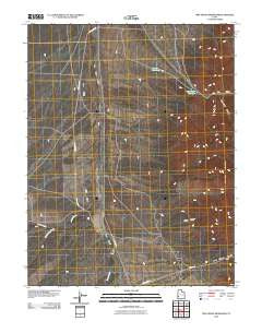 Pine Grove Reservoir Utah Historical topographic map, 1:24000 scale, 7.5 X 7.5 Minute, Year 2010