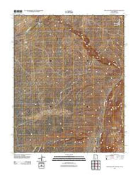 Pine Hollow Canyon Utah Historical topographic map, 1:24000 scale, 7.5 X 7.5 Minute, Year 2011
