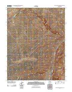 Pine Hollow Canyon Utah Historical topographic map, 1:24000 scale, 7.5 X 7.5 Minute, Year 2011