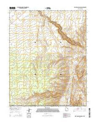 Pine Hollow Canyon Utah Current topographic map, 1:24000 scale, 7.5 X 7.5 Minute, Year 2014