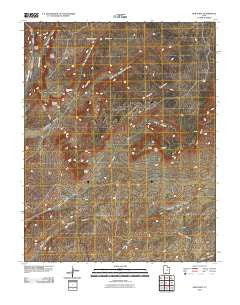 Pine Point Utah Historical topographic map, 1:24000 scale, 7.5 X 7.5 Minute, Year 2010