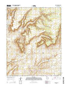 Pine Point Utah Current topographic map, 1:24000 scale, 7.5 X 7.5 Minute, Year 2014