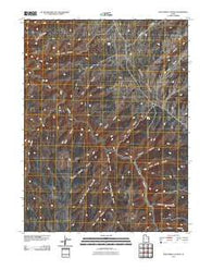 Pine Spring Canyon Utah Historical topographic map, 1:24000 scale, 7.5 X 7.5 Minute, Year 2011